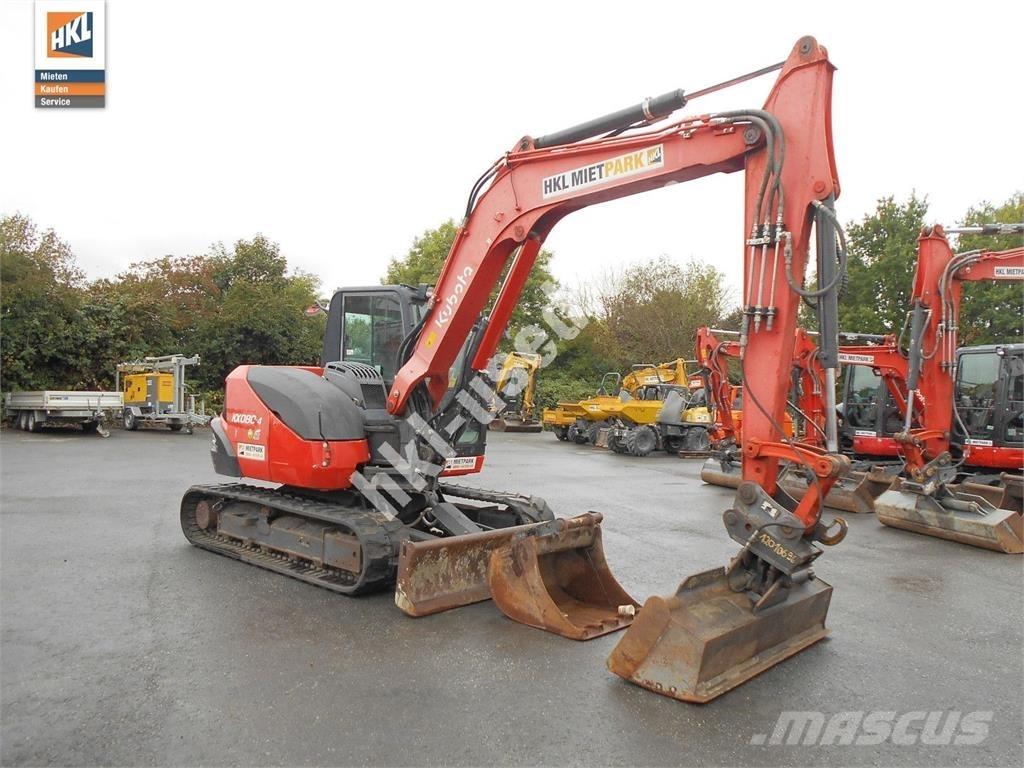 Kubota KX 080-4 Miniescavatori