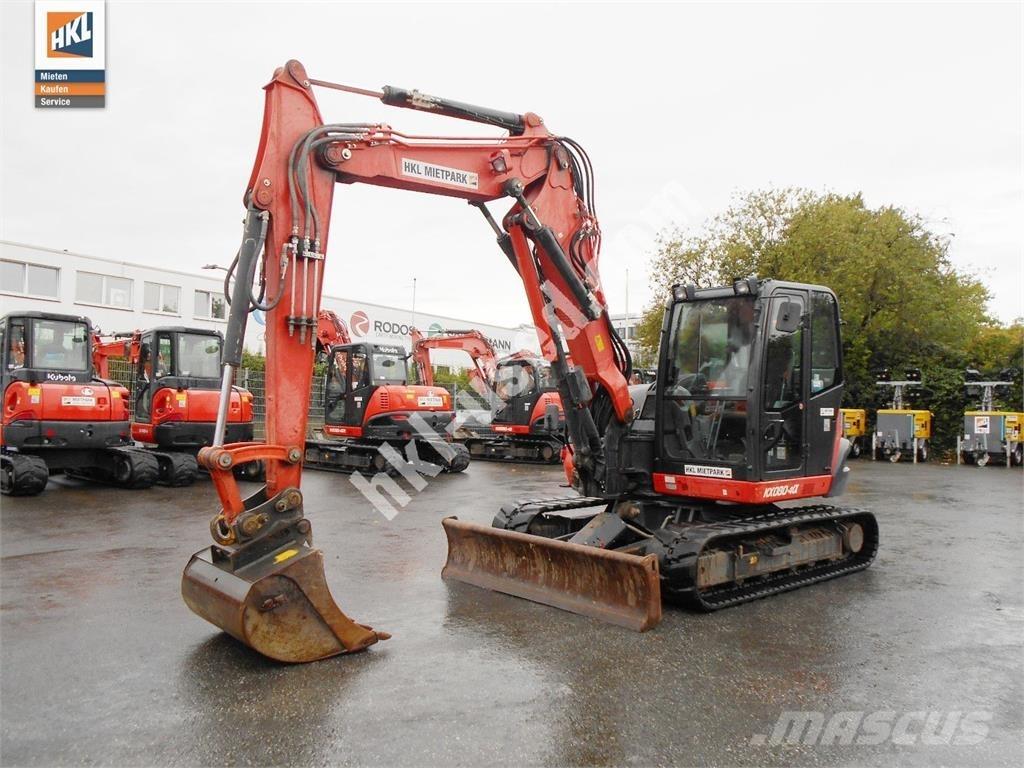 Kubota KX 080-4 Miniescavatori