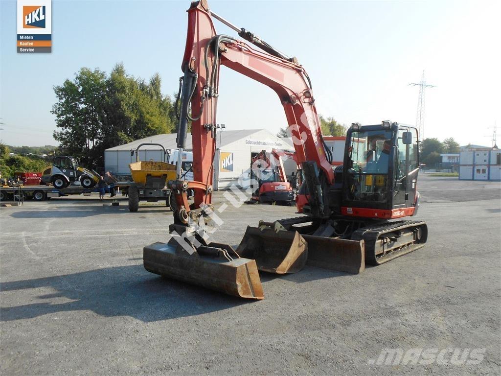 Kubota KX 080-4 Miniescavatori