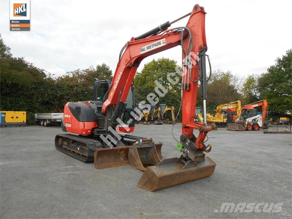 Kubota KX 080-4 Miniescavatori