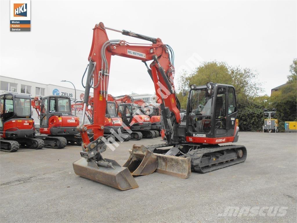 Kubota KX 080-4 Miniescavatori