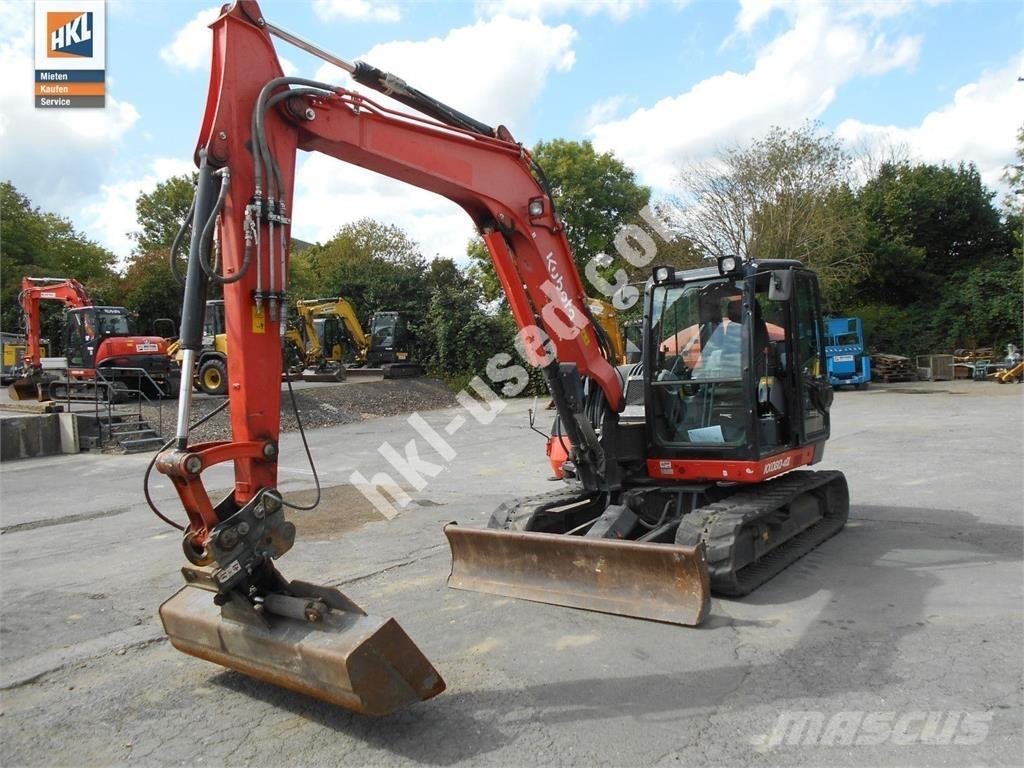 Kubota KX 080-4 Miniescavatori