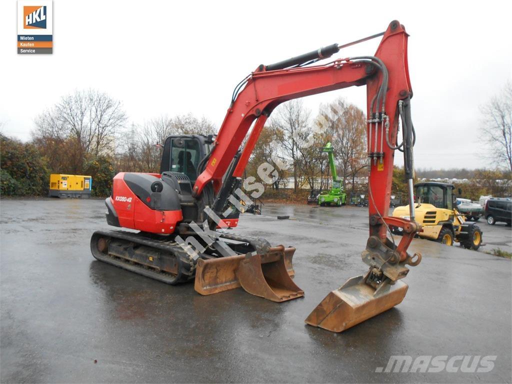 Kubota KX 080-4 Miniescavatori
