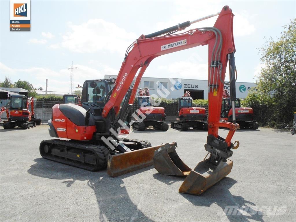 Kubota KX 080-4 Miniescavatori