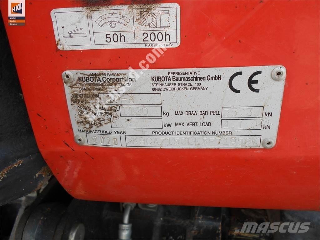 Kubota U 10-3 Miniescavatori