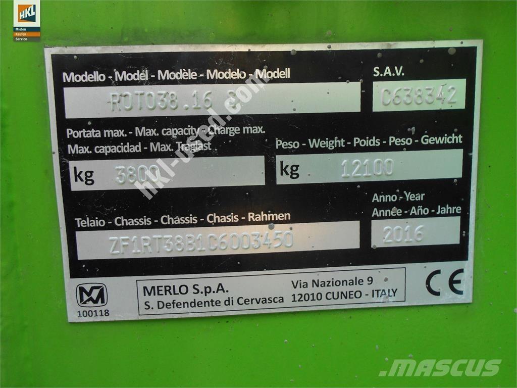 Merlo ROTO 38.16 S Sollevatori telescopici