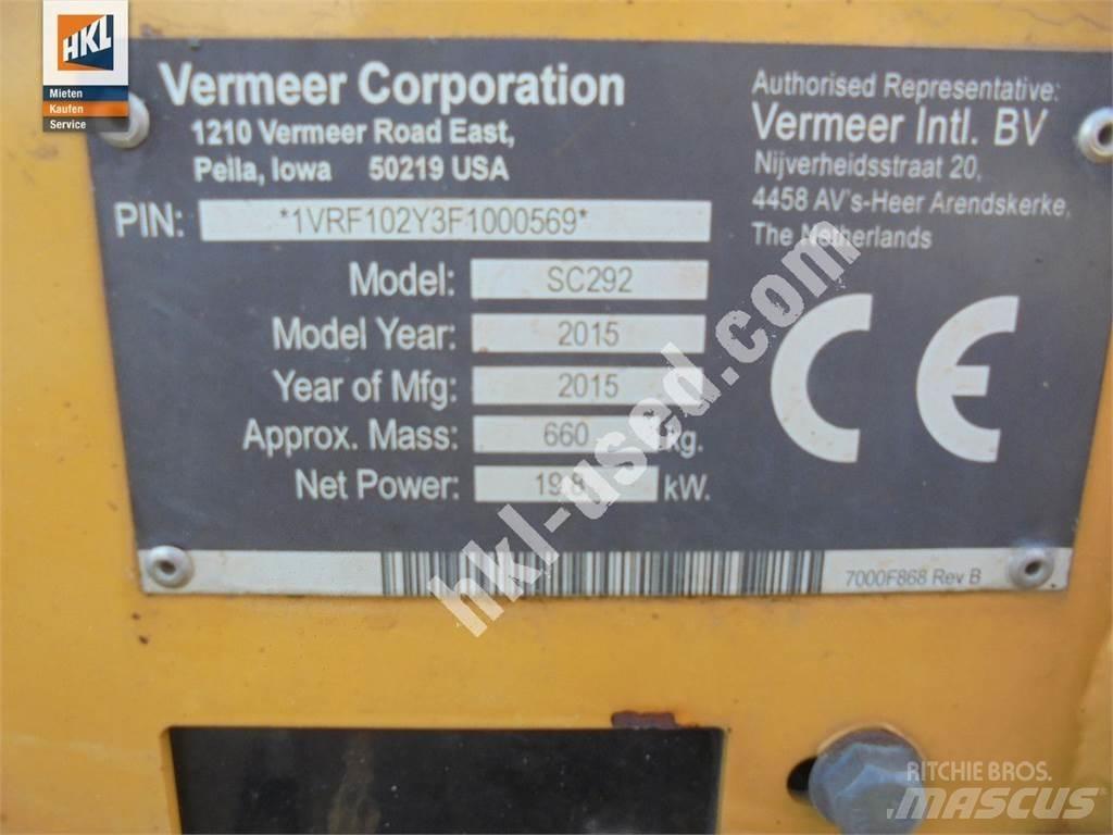 Vermeer SC 292 Costruzioni - Altro