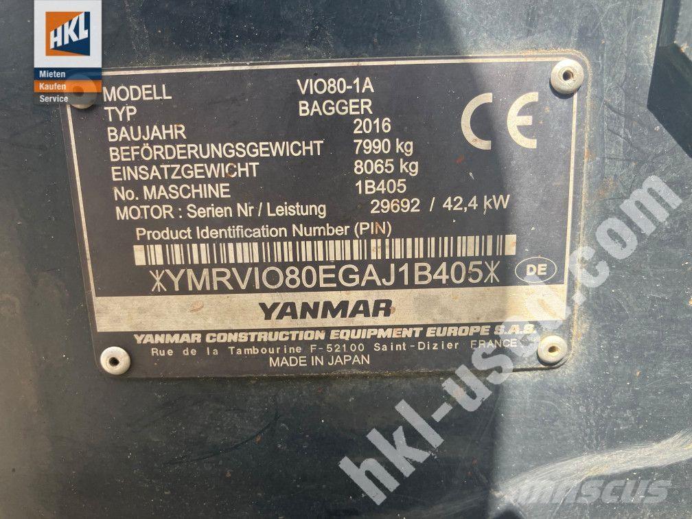 Yanmar VIO 80-1 Miniescavatori
