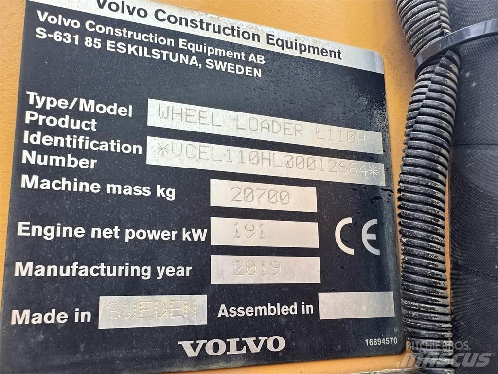 Volvo L110H Pale gommate