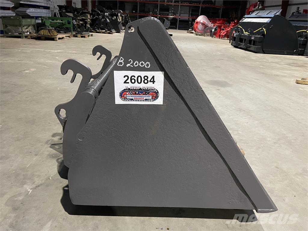  1.80 kbm Højtipskovl Benne