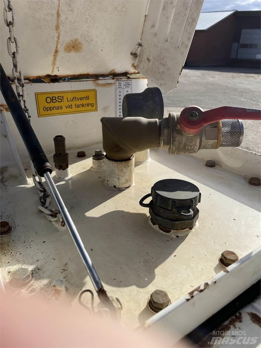  1000 ltr dieseltank Altri componenti