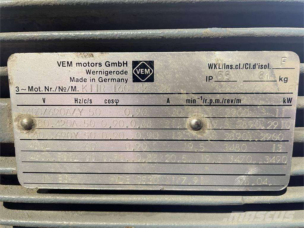  11 kW VEM e-motor Motori