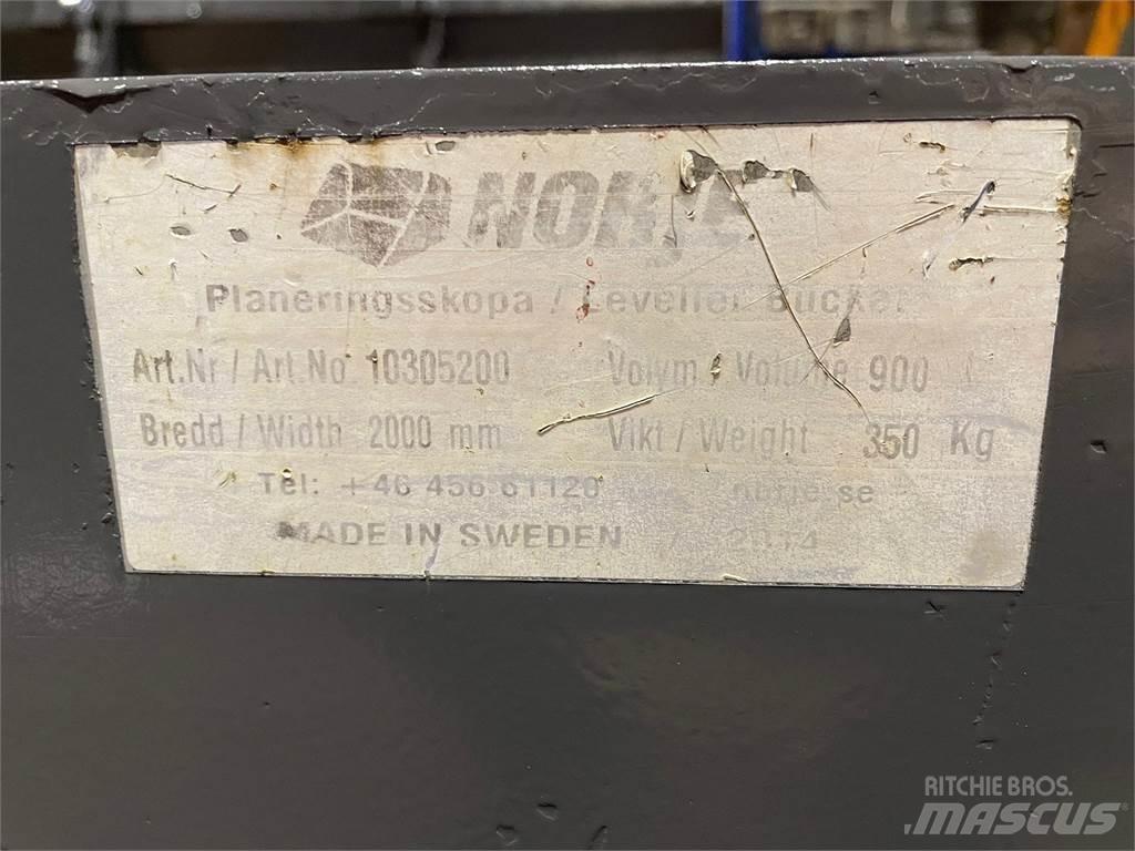  2000 mm Læsseskovl Benne