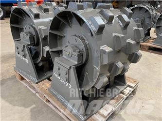  470 mm Kompaktorhjul Rulli gommati