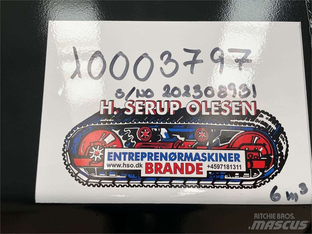  6 kbm Højtipskovl Benne