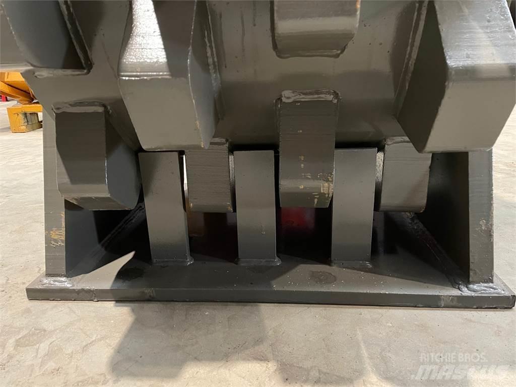  650 mm Kompaktorhjul Rulli gommati