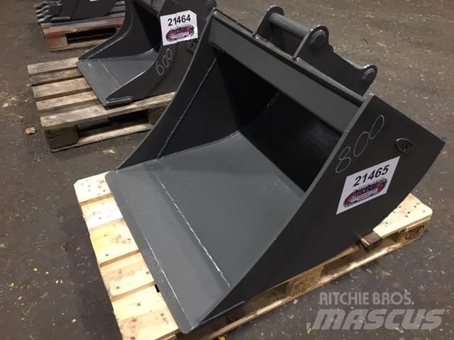  800 mm Graveskovl ex. Demo Benne