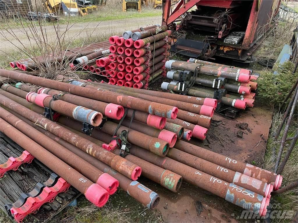  Borerør, blandet restparti Macchinari per pipeline