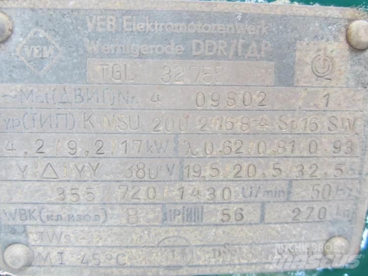  Capstan spil VEB TGL 32755 Paranchi, argani e sollevatori di materiale