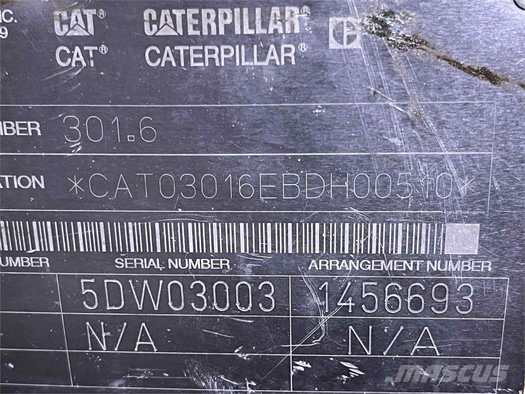 CAT 301.6 Gravemaskine Escavatori cingolati