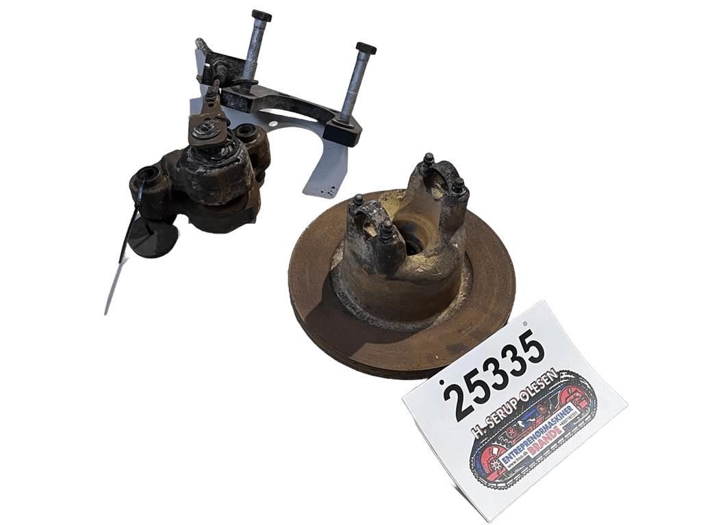 CAT 908M, Håndbremse Altri componenti