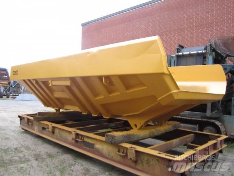 CAT D350D dumperkasse, brugt Mini dumper