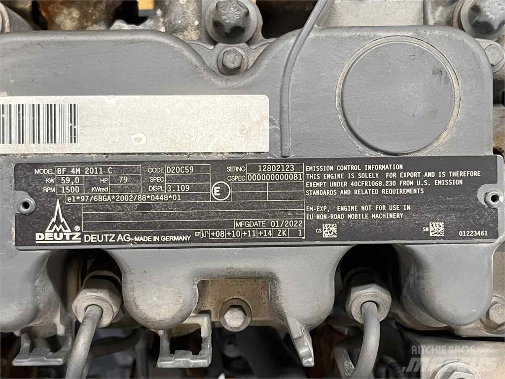 Deutz BF 4M 2011 C motor Motori