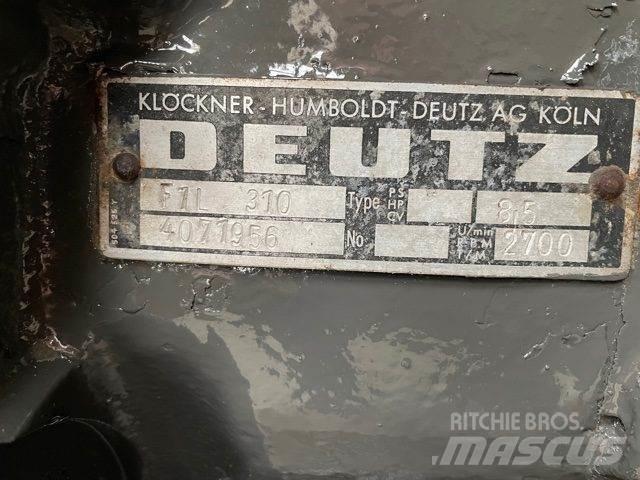 Deutz F1L 310 motor Motori