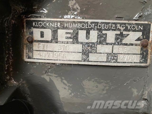 Deutz F1L 310 motor Motori