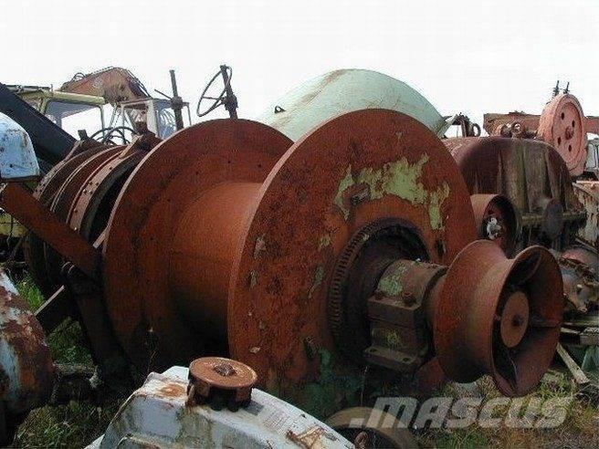 Dobbel tromle spil Verricelli, paranchi e sollevatori per materiali