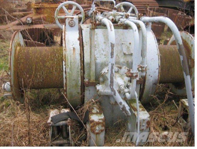  Double drum hydr. winch Verricelli, paranchi e sollevatori per materiali