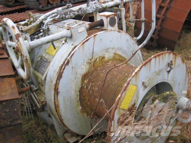  Double drum hydr. winch Verricelli, paranchi e sollevatori per materiali