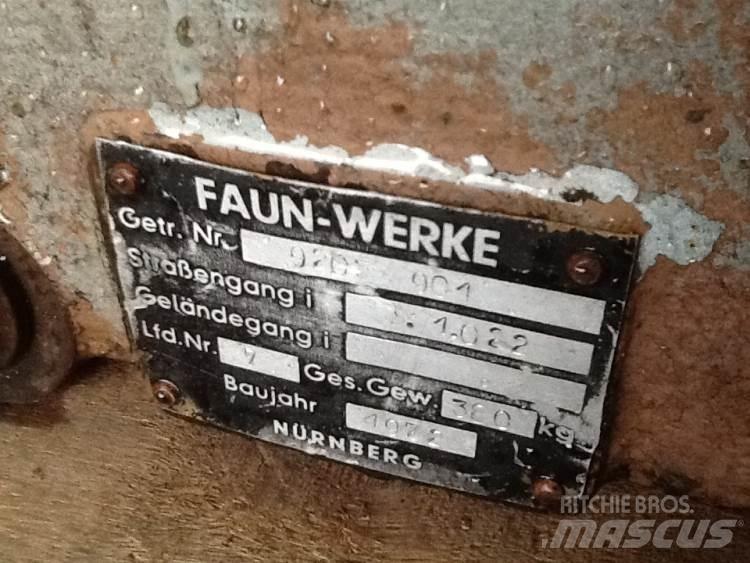 Faun gear til twin motor Scatole trasmissione