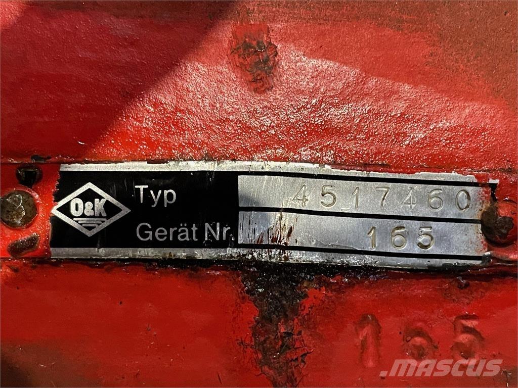  Frontaksel ex. O&K 20 Assi