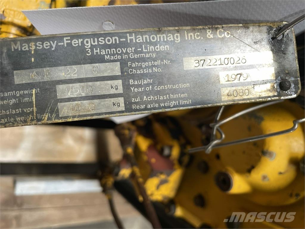 Hanomag 22C transmission Trasmissione