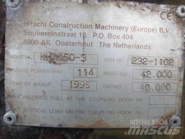 Hitachi KH150-3 til ophug Escavatori cingolati