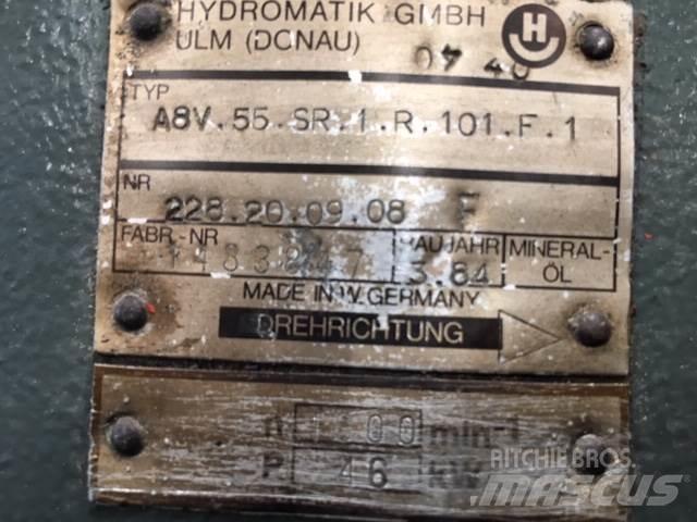  Hydr. pumpe ex. O&K RH5 Componenti idrauliche
