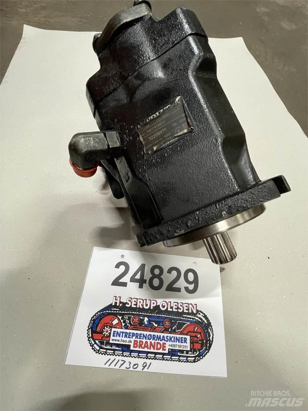  Hydr. pumpe ex. Volvo L120F Componenti idrauliche