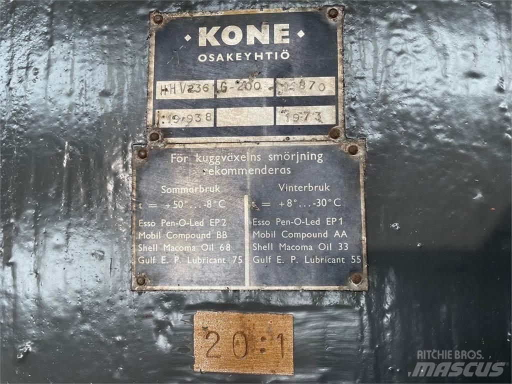 Kone Type HHV236 gear - 20:1 Scatole trasmissione