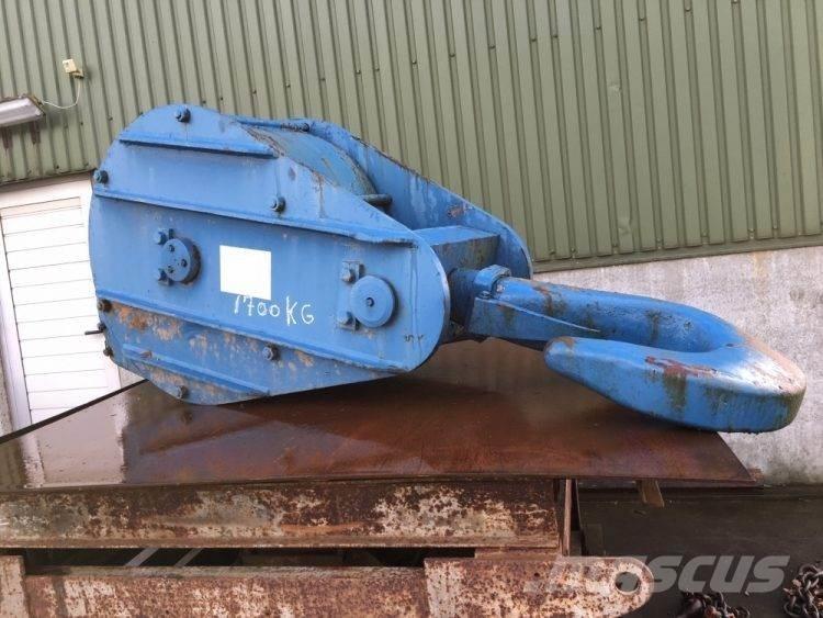  Krankrog - 3 wirehjul Parti e equipaggiamenti per Gru
