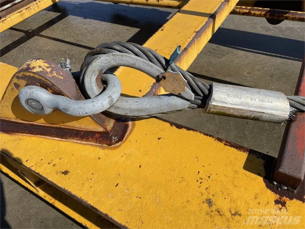  Løfteåg 42 ton Parti e equipaggiamenti per Gru