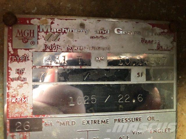  MGH gear Type 431T Scatole trasmissione