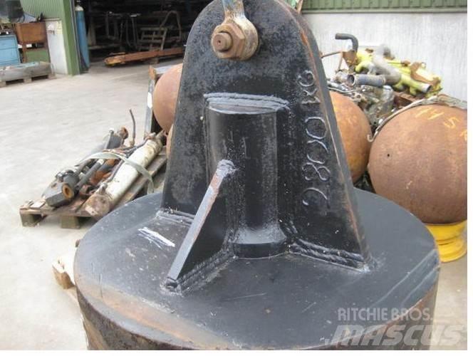  Nedbrydningskugle 2800 kg Frantumatori da cantiere