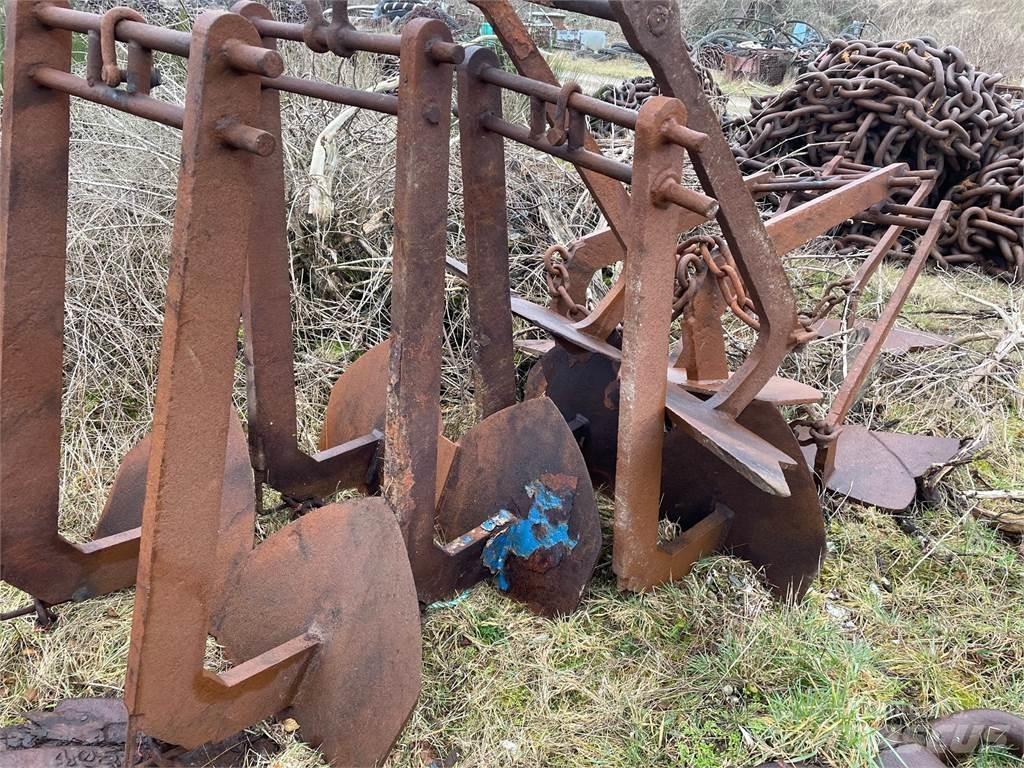  Plovanker, dobbelt - 7 stk Barche da lavoro, chiatte e pontoni