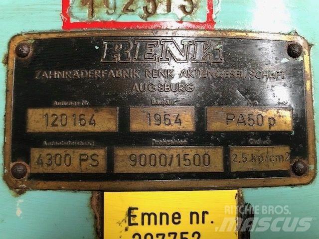 Renk gear type PA50p Scatole trasmissione