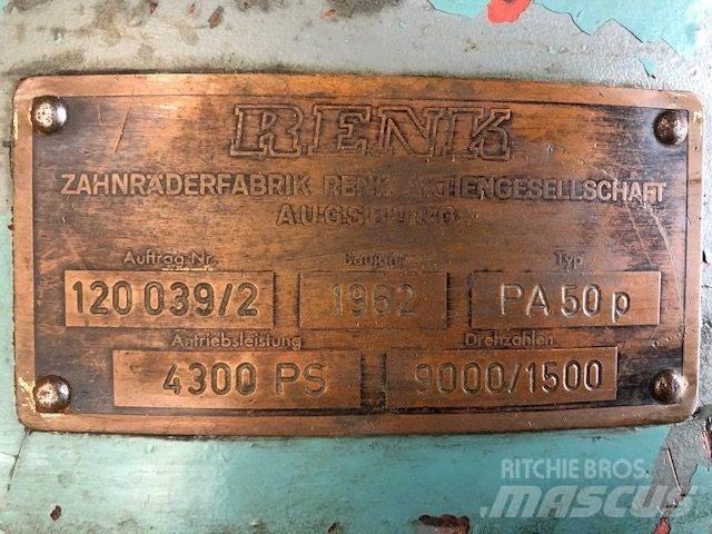 Renk gear type PA50P Scatole trasmissione