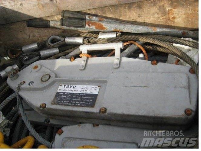  Rope pulling hoist - 3 stk. Paranchi, argani e sollevatori di materiale