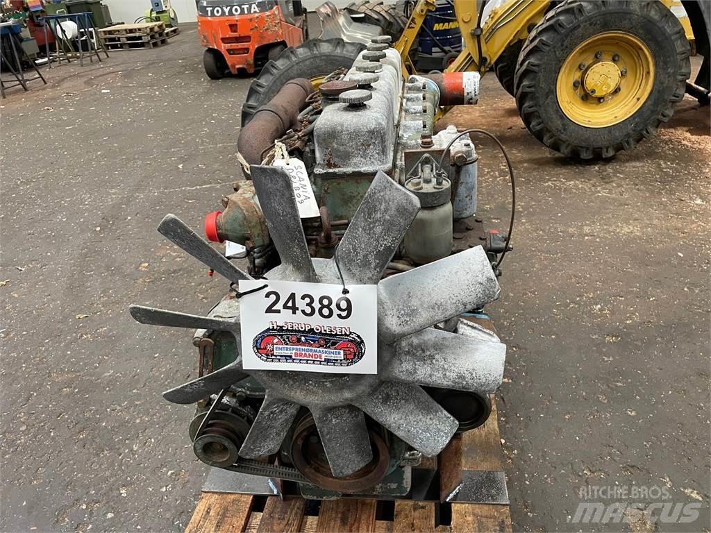 Scania D8L B09 motor. Motori