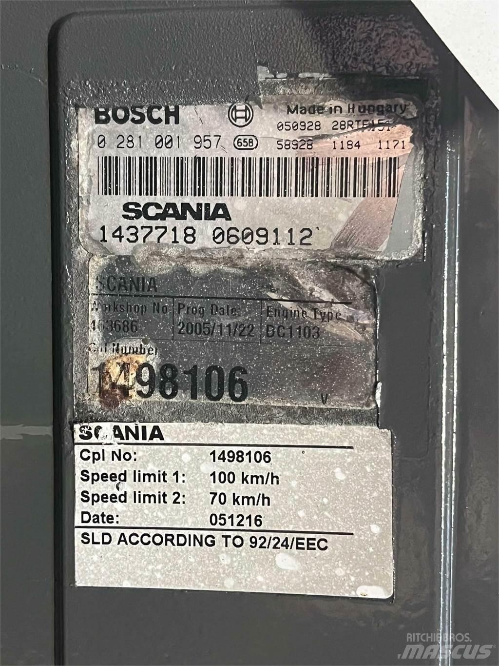Scania DC11 03 B02 motor Motori