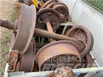  Skinnehjul ø450 mm + flange Pneumatici, ruote e cerchioni
